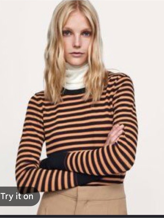 Zara Tops - ZARA striped top size small/medium
